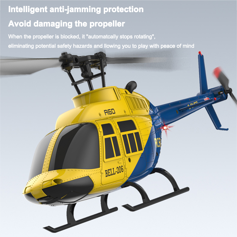 A60 RC Helicopter 2.4G 6-Aixs  - Rc Helicopter Nitro ulasan dan harga