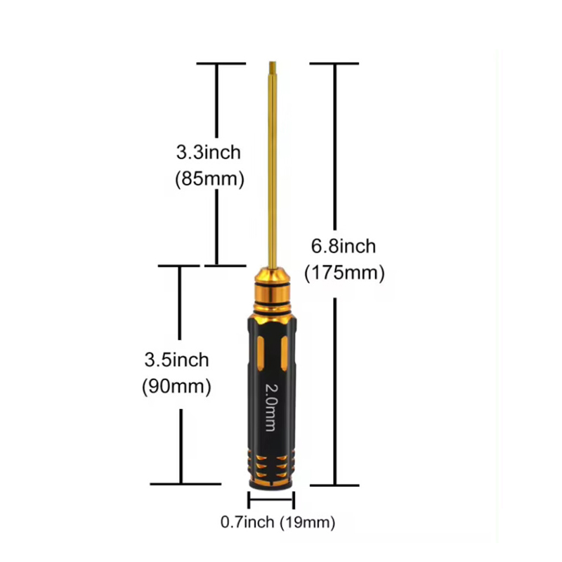 4pcs Hex Screw Driver Set Tita - Rc Helicopter Tool Kit ulasan dan harga