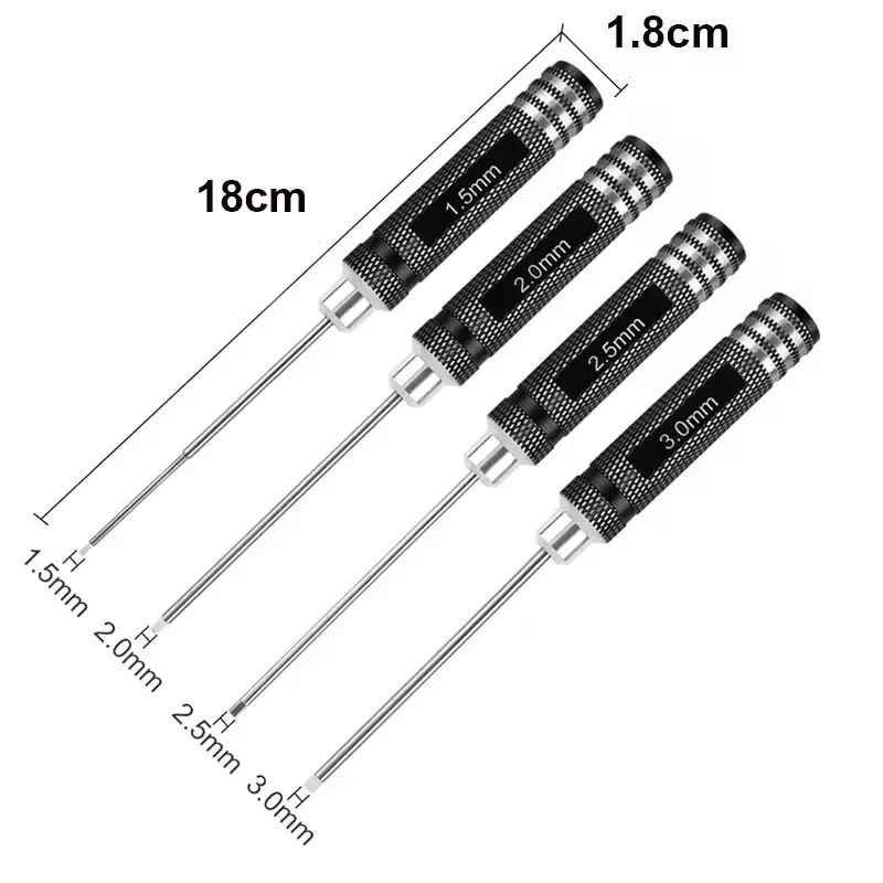 Hex Driver Set 1.5/2.0/2.5/3.0 - Rc Helicopter Tool Kit ulasan dan harga