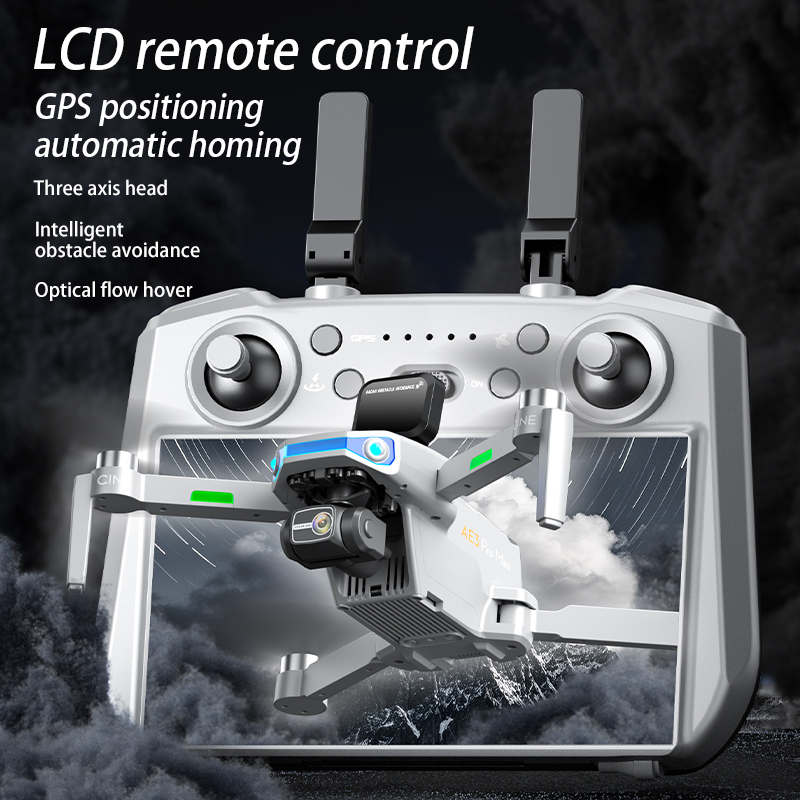 AE3 PRO Max NEW LCD SC GPS Dro - Rc Helicopter Charger ulasan dan harga