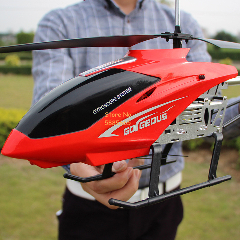 80CM Big Alloy Remote Control  - Rc Helicopter Nitro ulasan dan harga