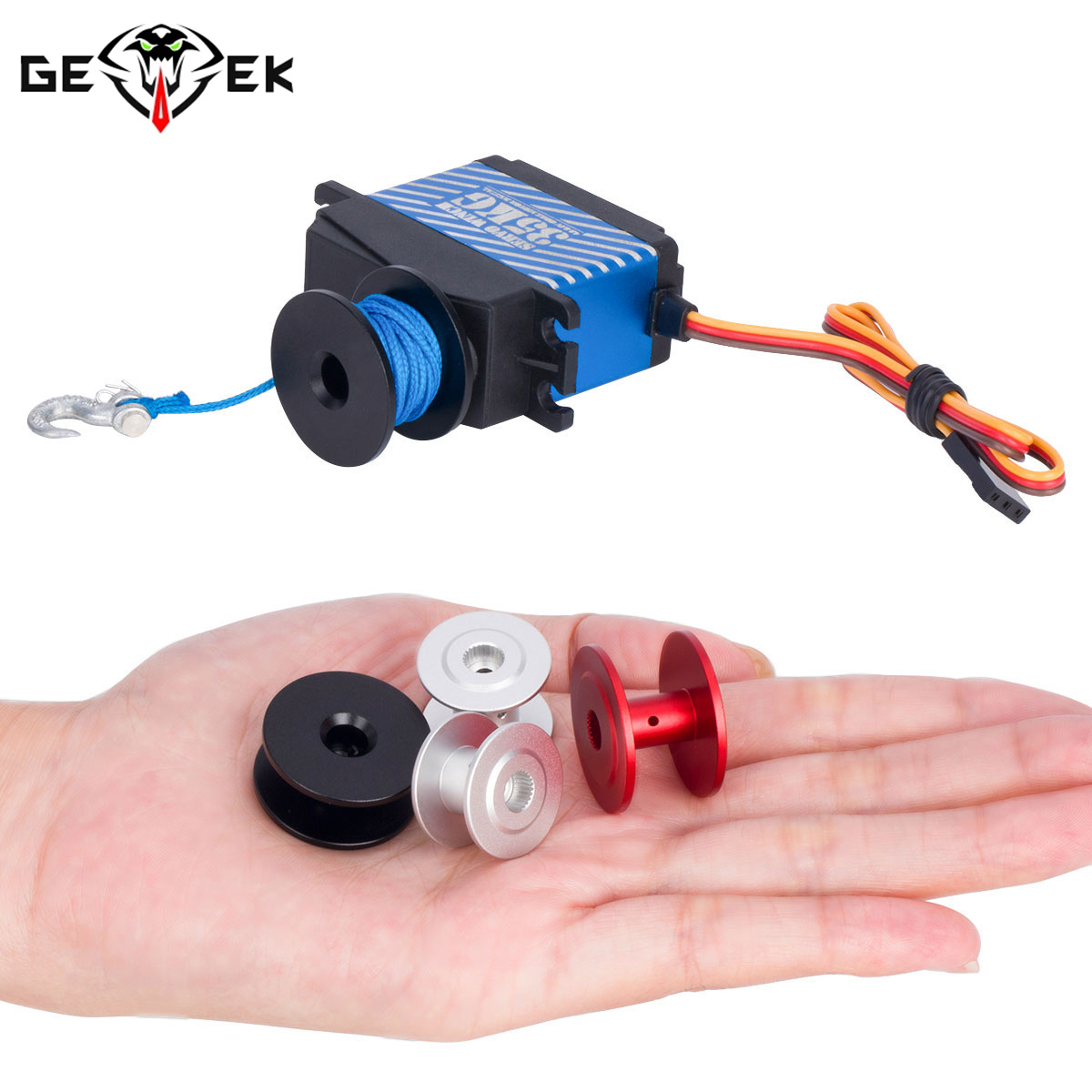 25t Steering Gear Servo Winch  - Rc Helicopter Servo ulasan dan harga