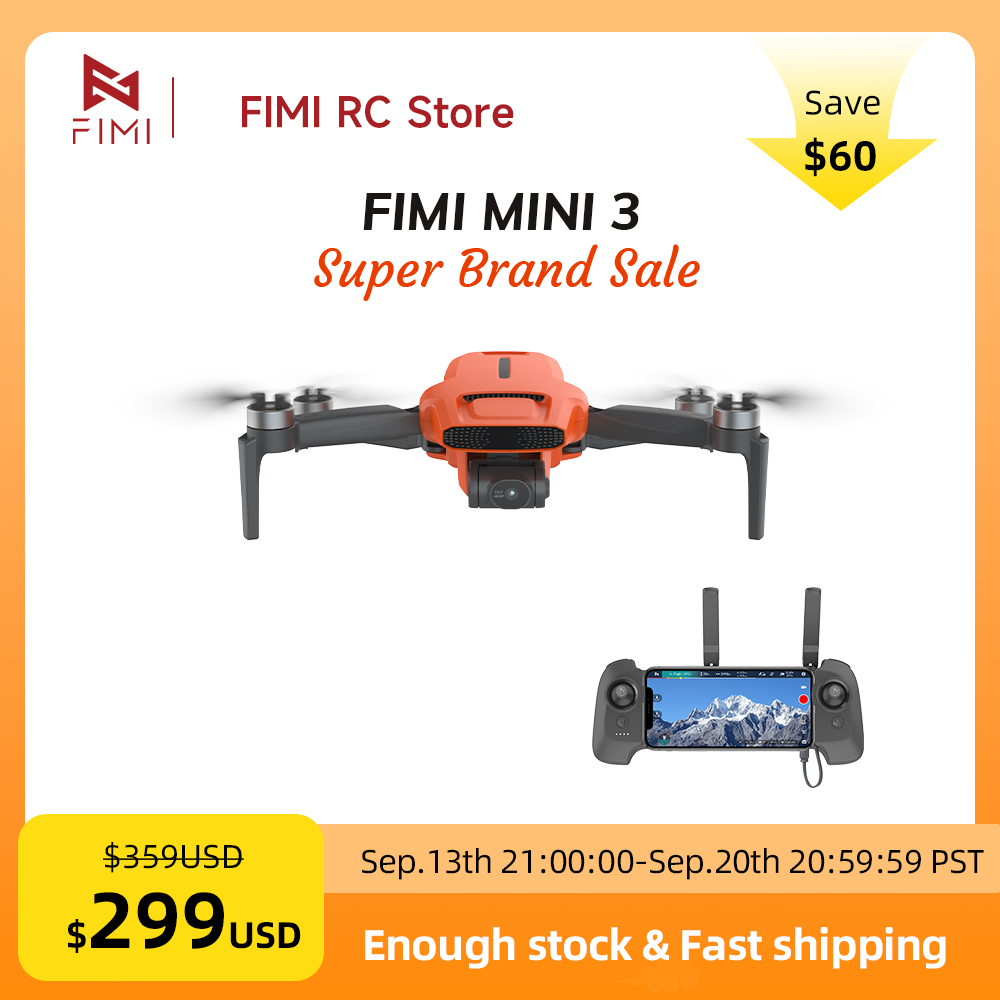 FIMI MINI 3 Camere Drone 4K 60 - Rc Helicopter Mini ulasan dan harga